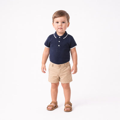Conjunto Navy - Polo & Calções