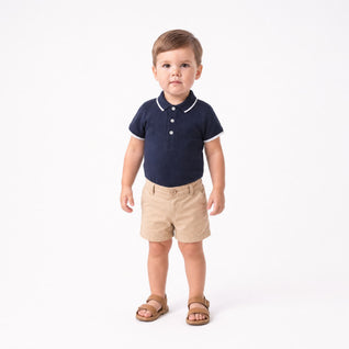 Conjunto Navy - Polo & Calções