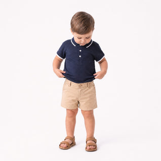 Conjunto Navy - Polo & Calções