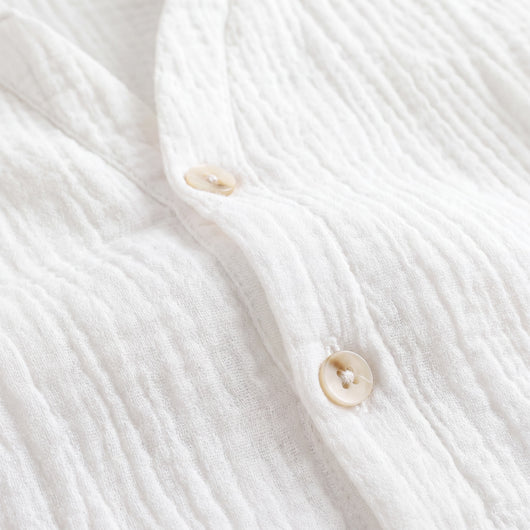 Conjunto Branco - Camisa & Calças